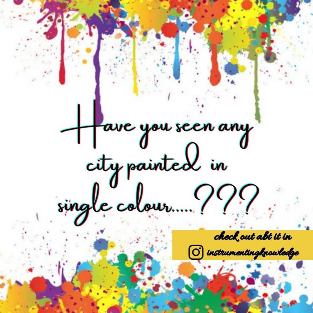 Instrumentingkn's tweet photo. UNI coloured cities in the world 🎨🖌️
To know more...
Link👇
https://t.co/tmILGjSaNr
#uni #unicolor #rajasthan #jaipur #purple #yellow #white #southkorea #purpleisland #world #spain #uzcar #mexico #yellowcity #ubrique #india #jodhpur #instrumentingknowledge https://t.co/xTITfNnmG1