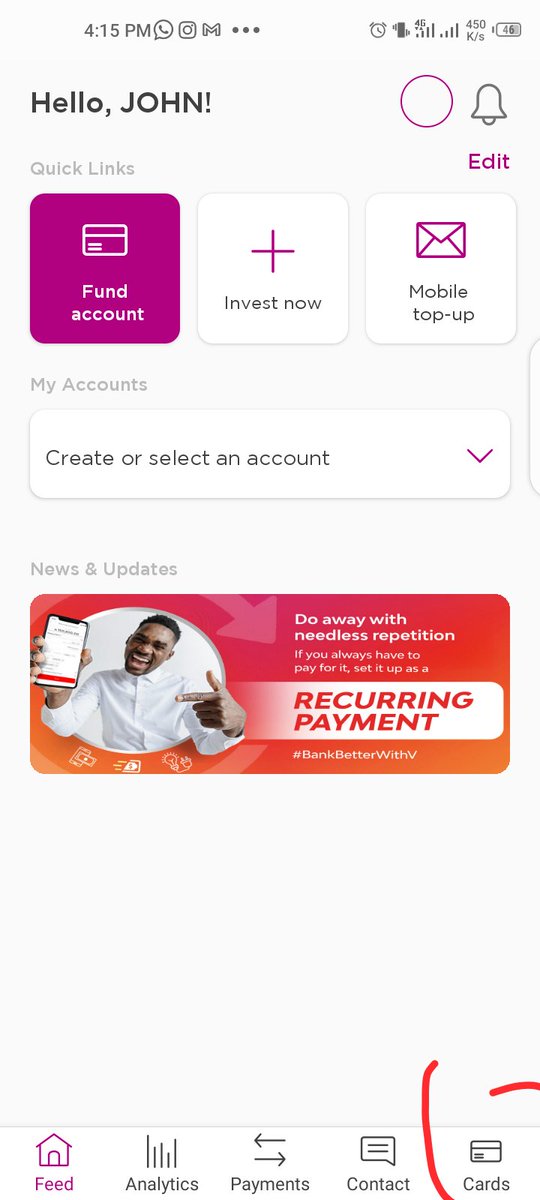 mySpellsTV's tweet photo. @DONJAZZY @vbankng The fact that I can request for my card at the comfort of my home. That is the best @vbankng updated app features that I love 😘 https://t.co/SwNX0CGqtT