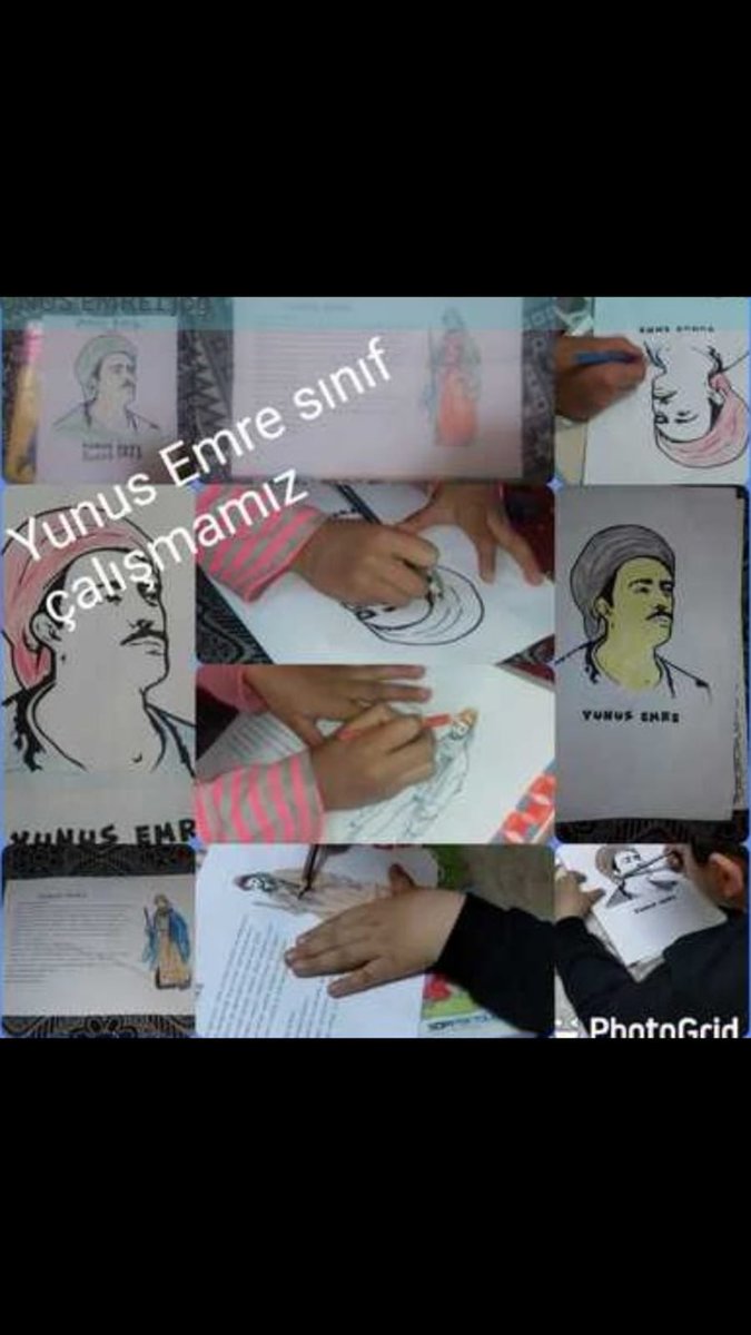 superkahramanim's tweet photo. Yunus Emre’yi tanıma etkinliklerimiz #etwinningturkiye #etwinning #etwinning_ist https://t.co/hY0Fm9avcs