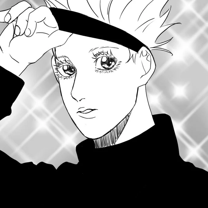 まつ毛描いてたら楽しくなって 