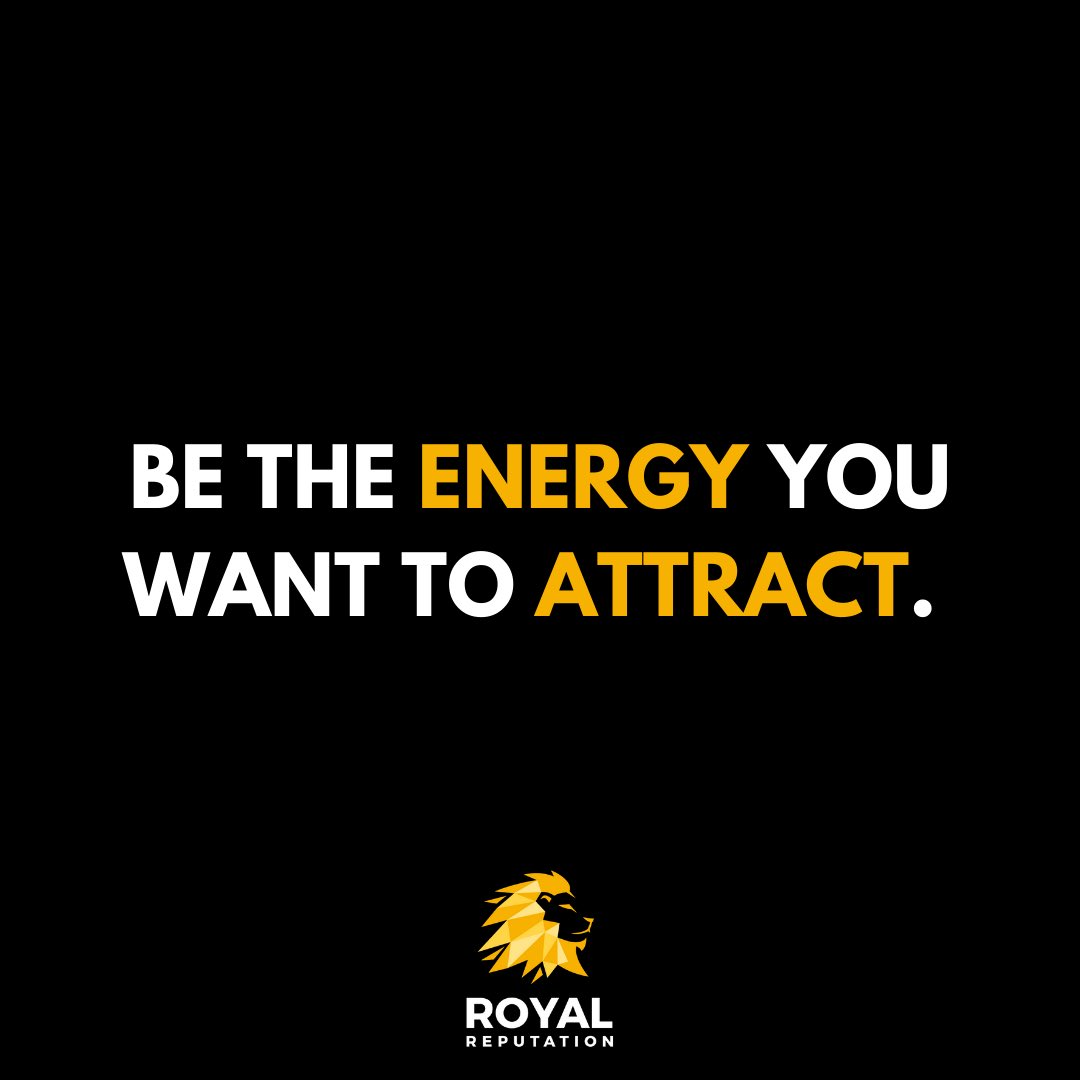 You get what you give. Always.👑