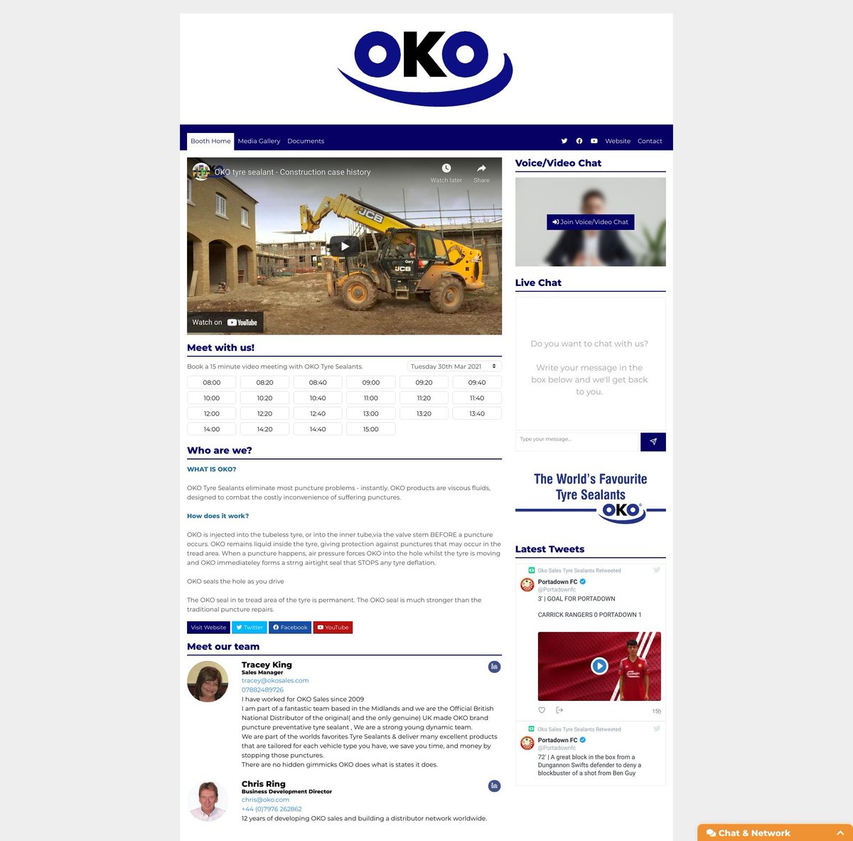 SalesOko's tweet photo. With less than a week to go until the Hillhead Digital show follow the link to register and book an appointment with us at our virtual booth https://t.co/gZItbAwqYi
#hillheaddigital #oko #okotyresealant #tyresealant #punctureprevention #punctureprotection #StaySafe https://t.co/kt5v0lxwXQ