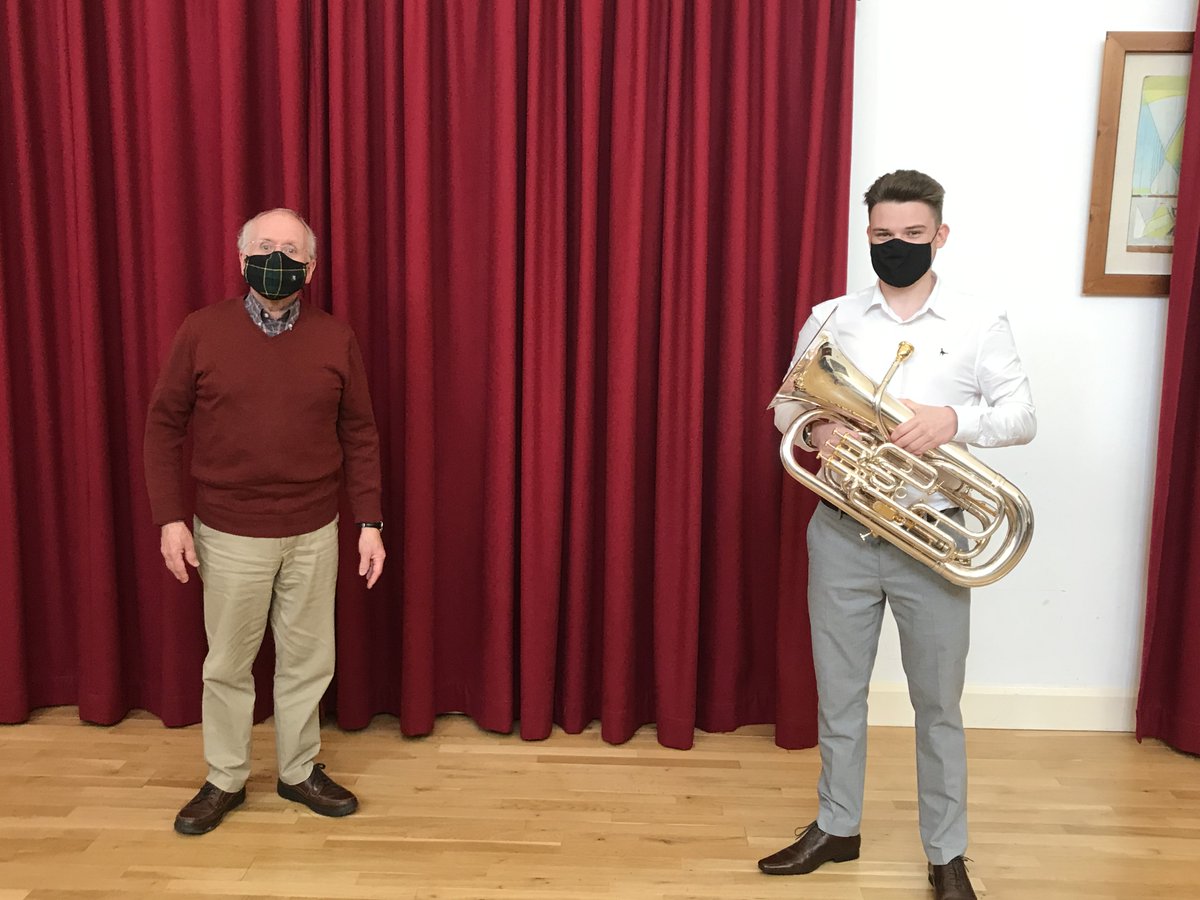 superbrassuk's tweet photo. Our Solo Brass Competition yesterday #DayofReflection 
@RWCMD
 , The Linda Mowat Prize. Amazing talent on show live. Thanks to ALL the finalists, the judges Chris Mowat &amp; Max Garrard of 
@WNOtweet
 - 2nd place 
@FfionHafMorris
 - 1st place 
@jd_ckens
 Sorry for dodgy photos https://t.co/LmMYYY589I