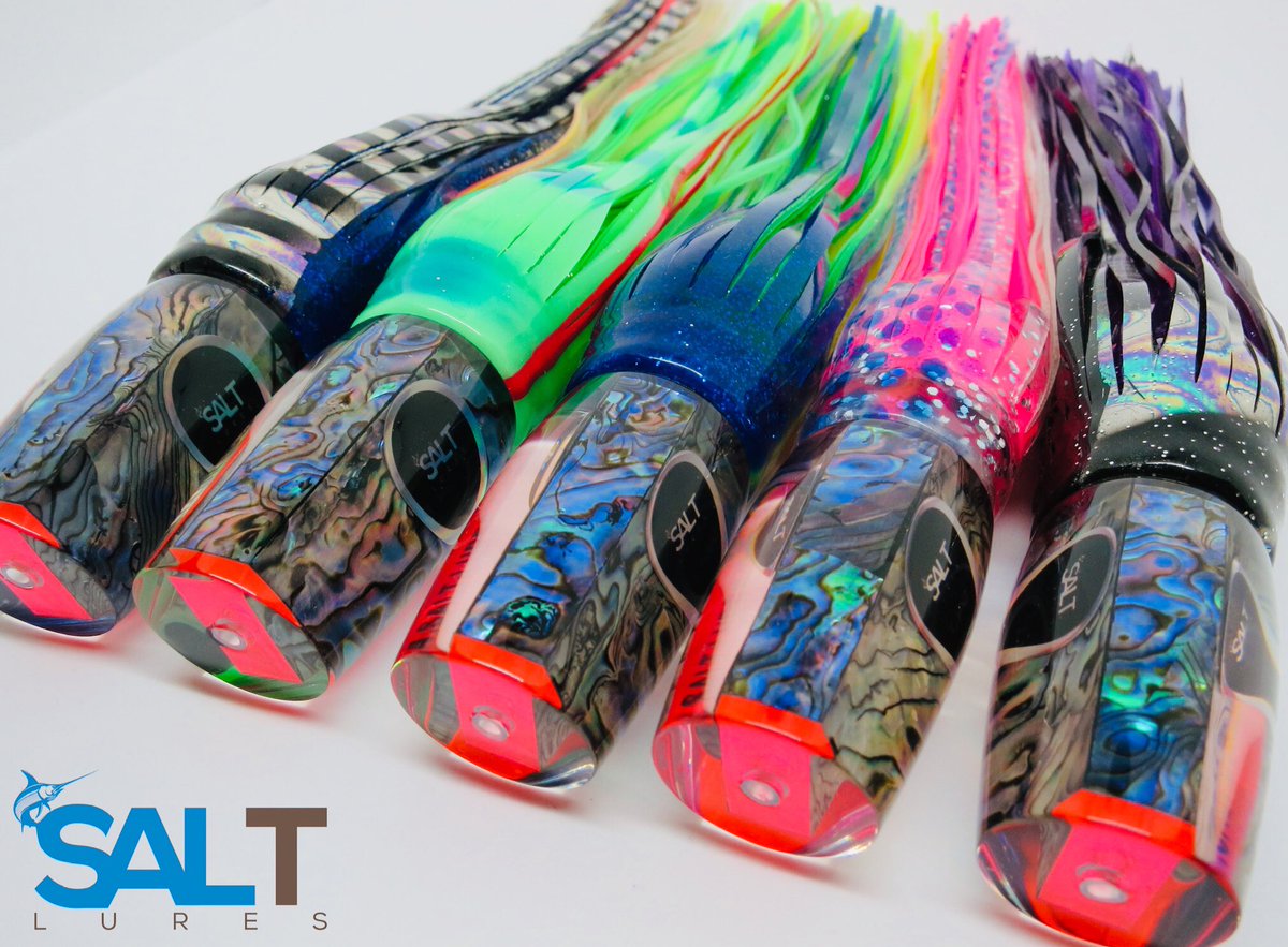 LuresSalt's tweet photo. WHAT COLOUR WOULD YOU CHOOSE 
#biggamelures  #trollinglures #marlin #mahimahi #tunafishing #offshorefishing #biggamefishing #marlinfishing #offshore #wahoo #doradofishing #dorado #yellowfintuna #mahi #deepseafishing #makinglures #fishing #sportfishing #bluefintuna #tuna #sailfish https://t.co/oPq7BYMEg6