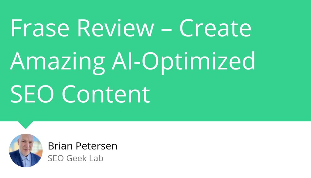SEOGeekLab1's tweet image. If you are serious about creating content that converts into buyers and ranks in Google, Frase is the tool for you.

Read more 👉 go.seogeeklab.com/DVufSTbP

#HigherConversion #AIPoweredOptimization #ContentOptimization #FraseReview #OnPageSEO #MonthlySearchVolume