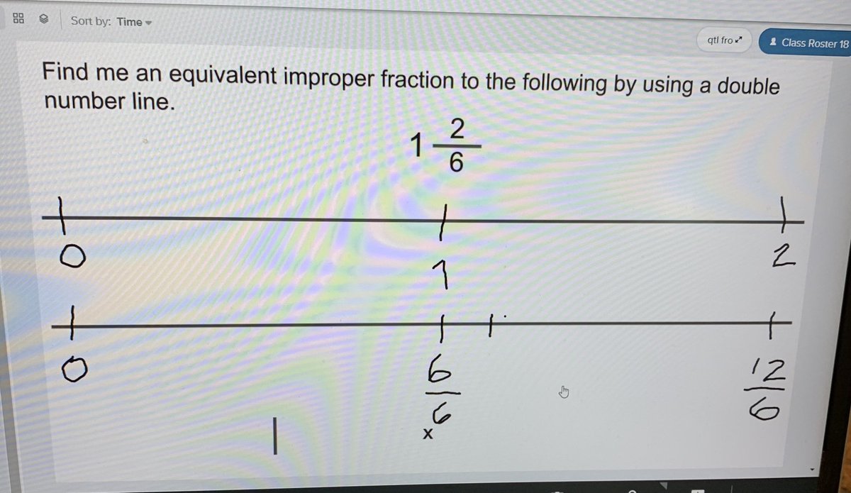 jameswanorman's tweet photo. Proving equivalency using double number lines in #FullRemoteLearning. Students using their understanding of equal parts and the importance of partitioning! @tvdsb https://t.co/ilK8RhKVNP