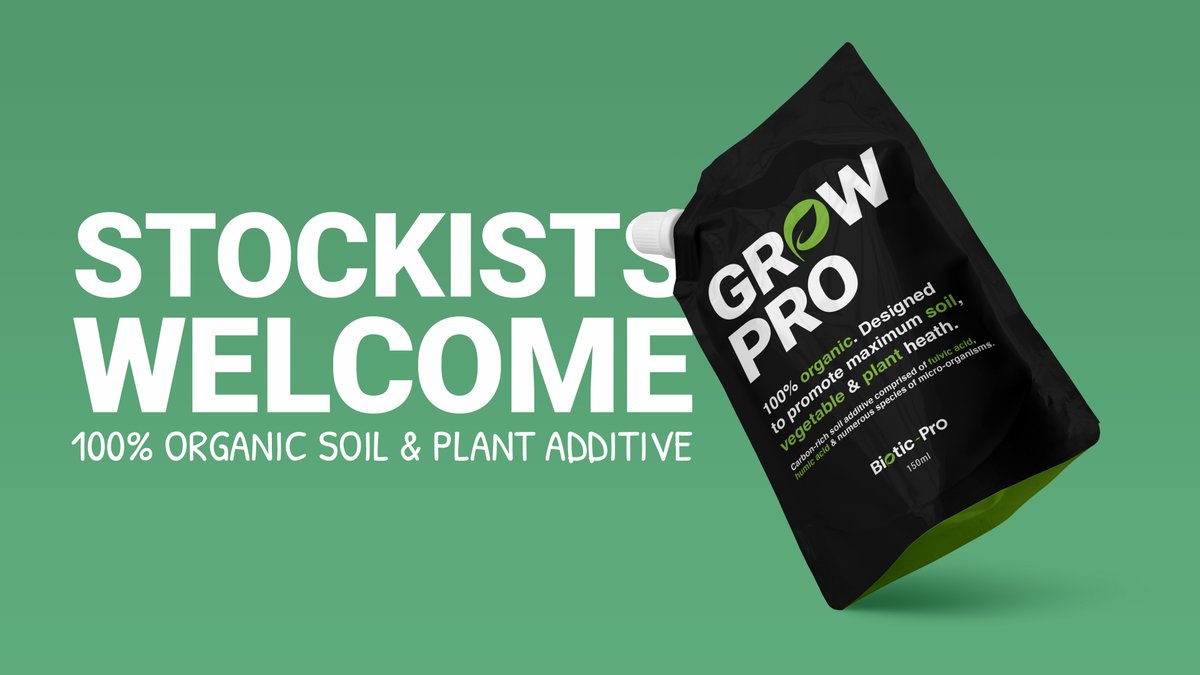 BioticProUK's tweet photo. We are now open for wholesale orders. If you are A #gardennursery, #gardencentre or just sell #plants and #plantfeed and are looking for a new, exciting, 100% #organic plant feed please contact us today.
#plantsmakepeoplehappy #soilhealth #organicgardening #gardenlove  #growpro https://t.co/26AbizGZDC