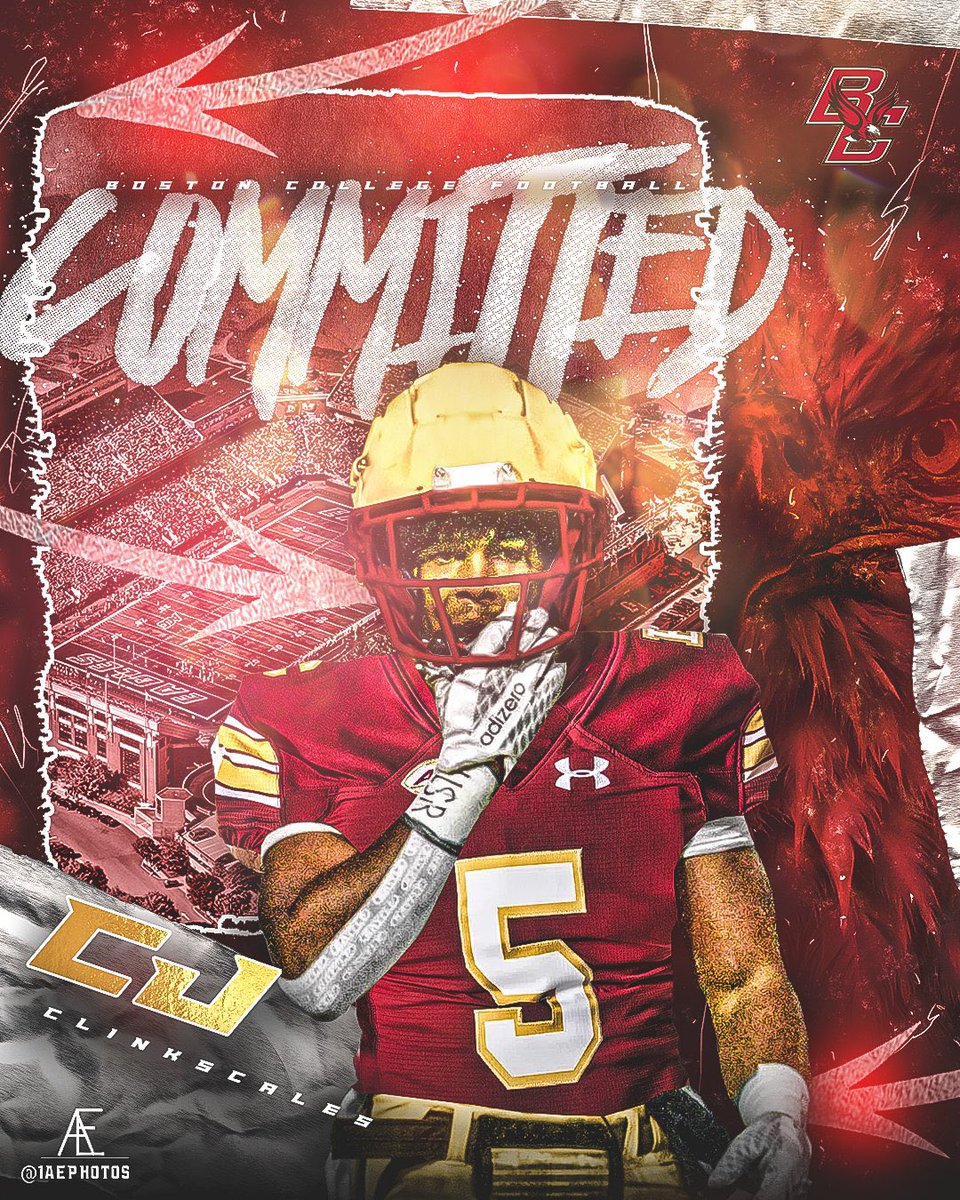 COMMITTED!! Let’s work 🦅🦅🔴🟡 #GetIn #ForBoston 
@CoachJeffHafley @BCCoachGunnell <a href="/BCFootball/">Boston College Football</a>