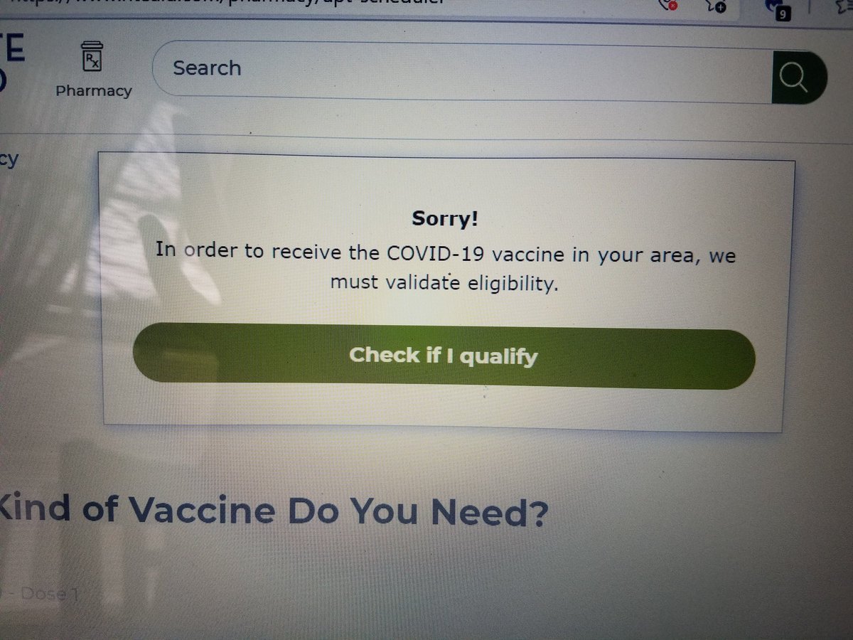 HeuserMeghan's tweet photo. @nj_vaccine This is what happens, and I cannot click the green button https://t.co/C4F5TY6ADE