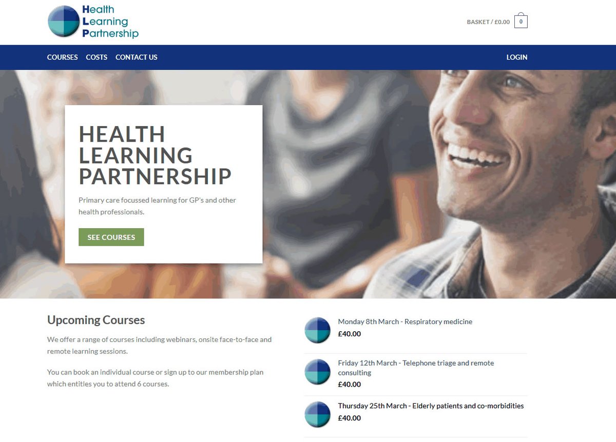 Force4Computing's tweet image. New #Website and #Email service for Health Learning Partnership. Force 4 have worked closely with @escitsupport to create a new website, online booking system and membership solution for HLP: force4computing.co.uk/blog.html#!/po…
