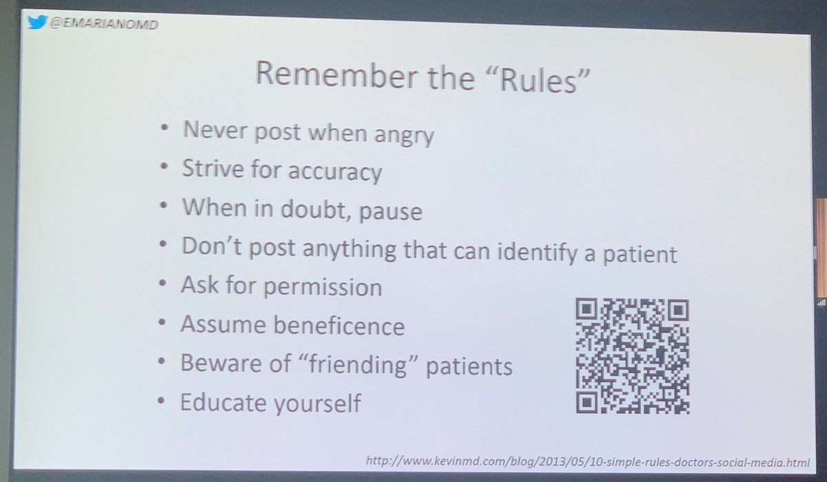 amit_pawa's tweet photo. Some of @EMARIANOMD βs rules of tweeting
#RAmasterclass https://t.co/17k1KagYi8