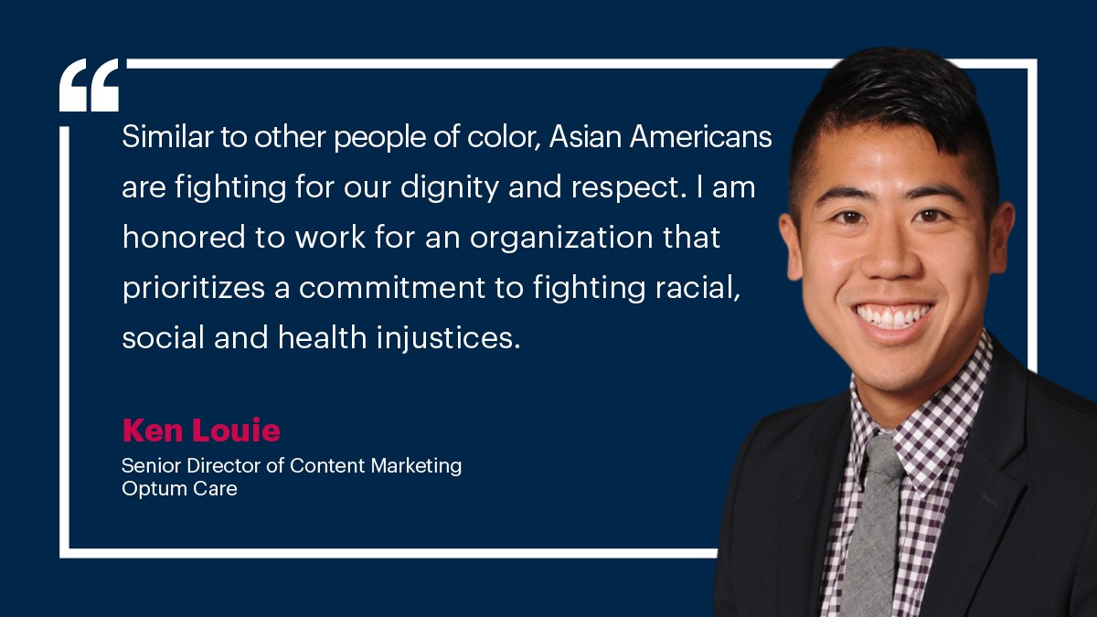 Our Asian patients are not only facing the social challenges of anti-Asian hate, many are also medically underserved. We are committed to doing better &amp; building a more equitable society for ALL. uhg.co/AHE4 #StopAsianHate #StopAAPIHate