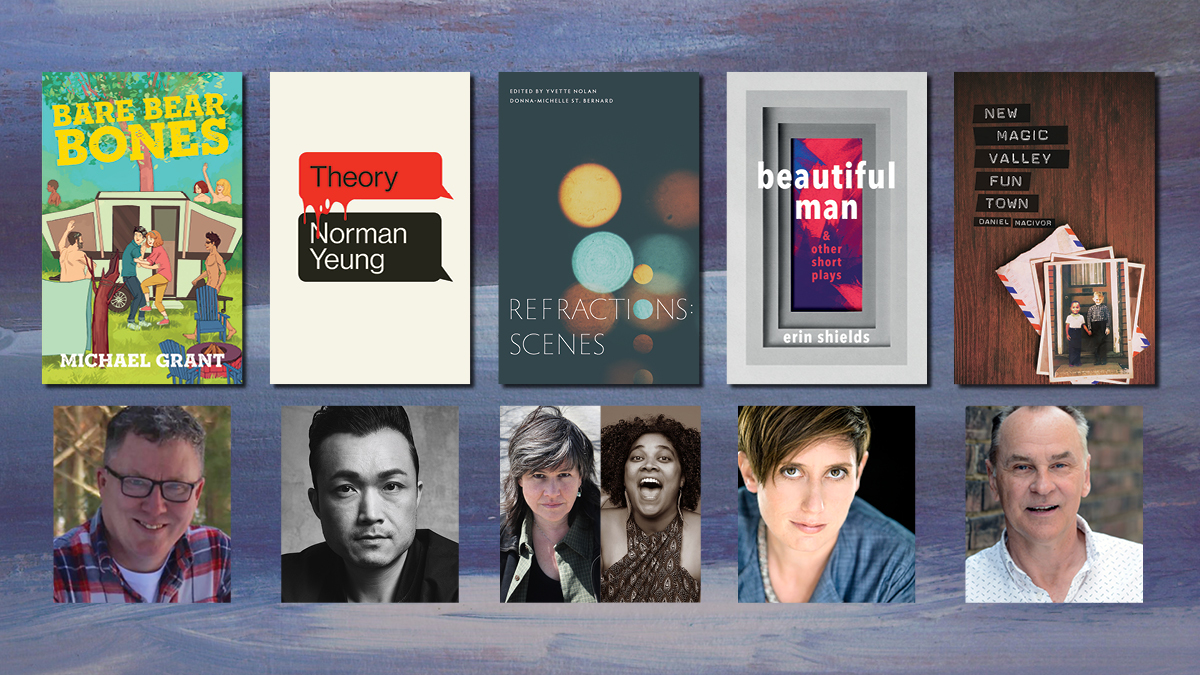 PlayCanPress's tweet photo. Tonight, 8pm EDT! Join us for readings by Daniel MacIvor, Erin Shields, Yvette Nolan, Donna-Michelle St. Bernard, Norman Yeung, and Michael Grant! ASL interpretation will be provided. https://t.co/MwPmkWFIaF https://t.co/PnVGc5QLLE