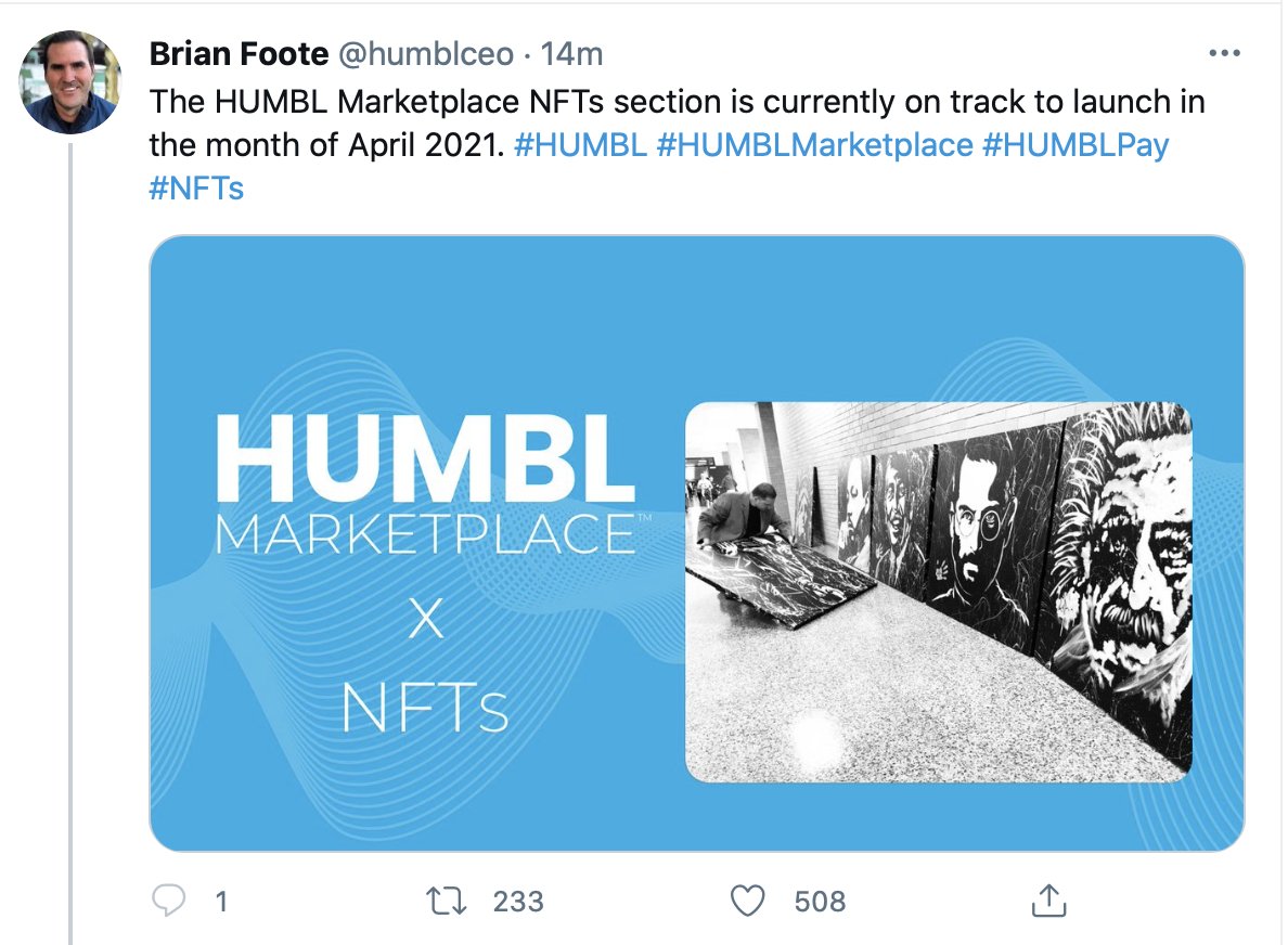 invest_it's tweet photo. Missing the deal of the decade
#HMBL (starting FRIDAY)
#TSNPd (as of TODAY)
#nftstocks #NFTs #nftcollectors #NFTCommunity https://t.co/G6F6G0WV83