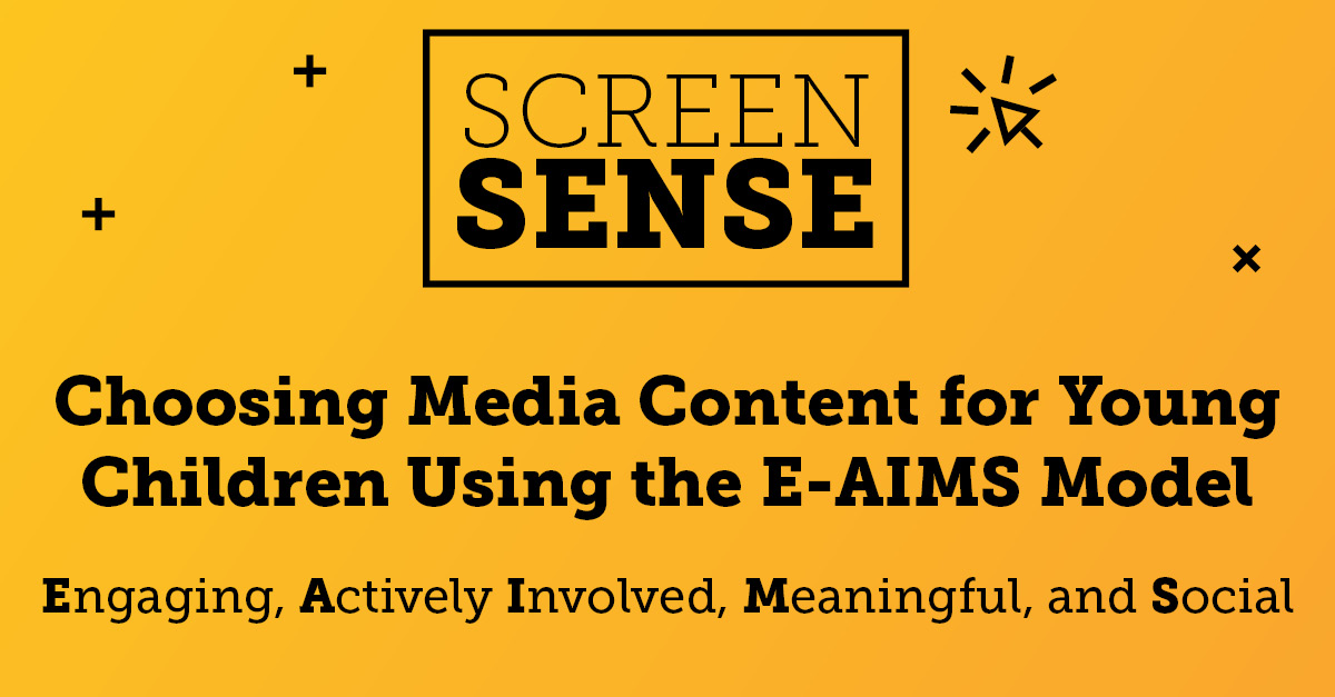 ZEROTOTHREE's tweet image. Free Download! 📥 Check out this flow chart to help parents make decisions about screen time using the E-AIMS model: bit.ly/2RZyemT #screensense #screentime #childdevelopment
