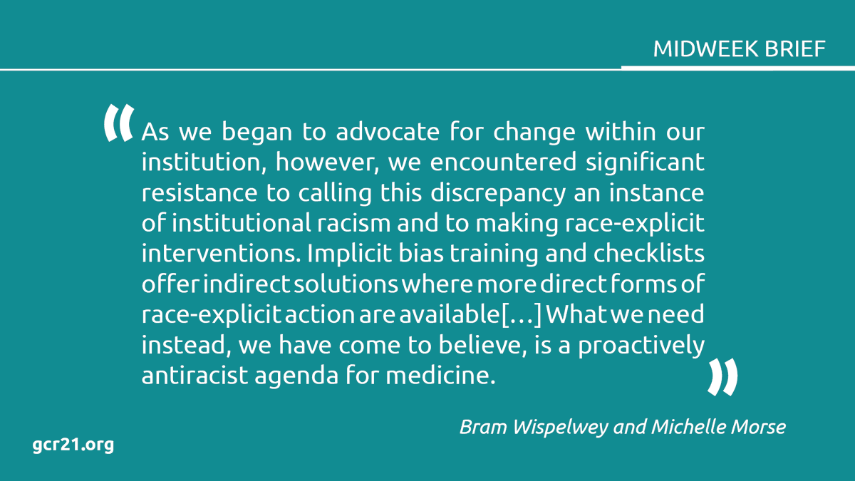 GCR_21's tweet photo. A fascinating piece by Bram Wispelwey and @michellemorse sheds light on the built-in ‘racial health disparities’ in America. Can the #Covid pandemic act as an impetus toward healthcare equality on a global level? Full article📰: https://t.co/qfF9SAqDRq @BostonReview #midweekbrief https://t.co/dErcKNFk3C