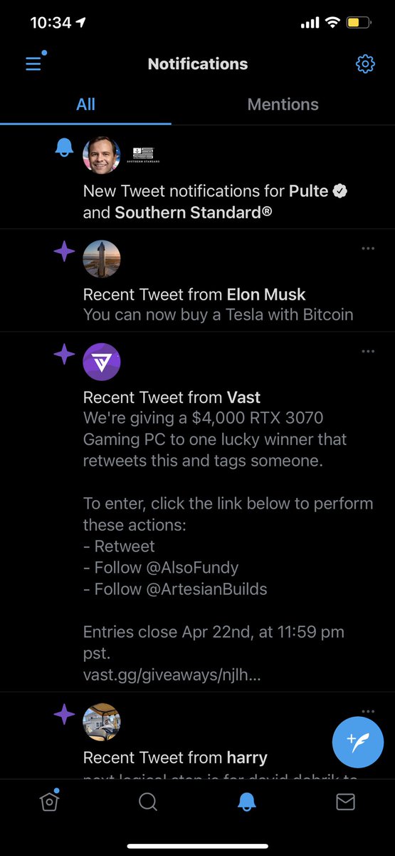 DapperDawson's tweet photo. @pulte Notification gang on my birthday ✌🏼🎂🎁$DawsonFrink https://t.co/TtW8n1TquN