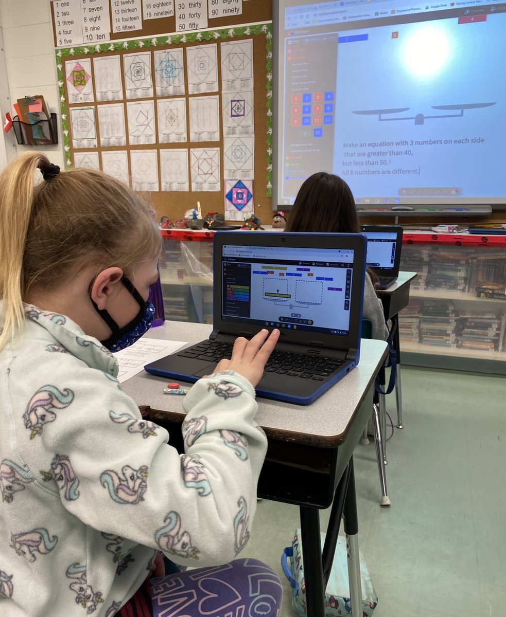 janjanrhude's tweet image. Grade 4s rocked their Algebra equation problem using @MathigonOrg today!  #tldsblearns #tldsbmath