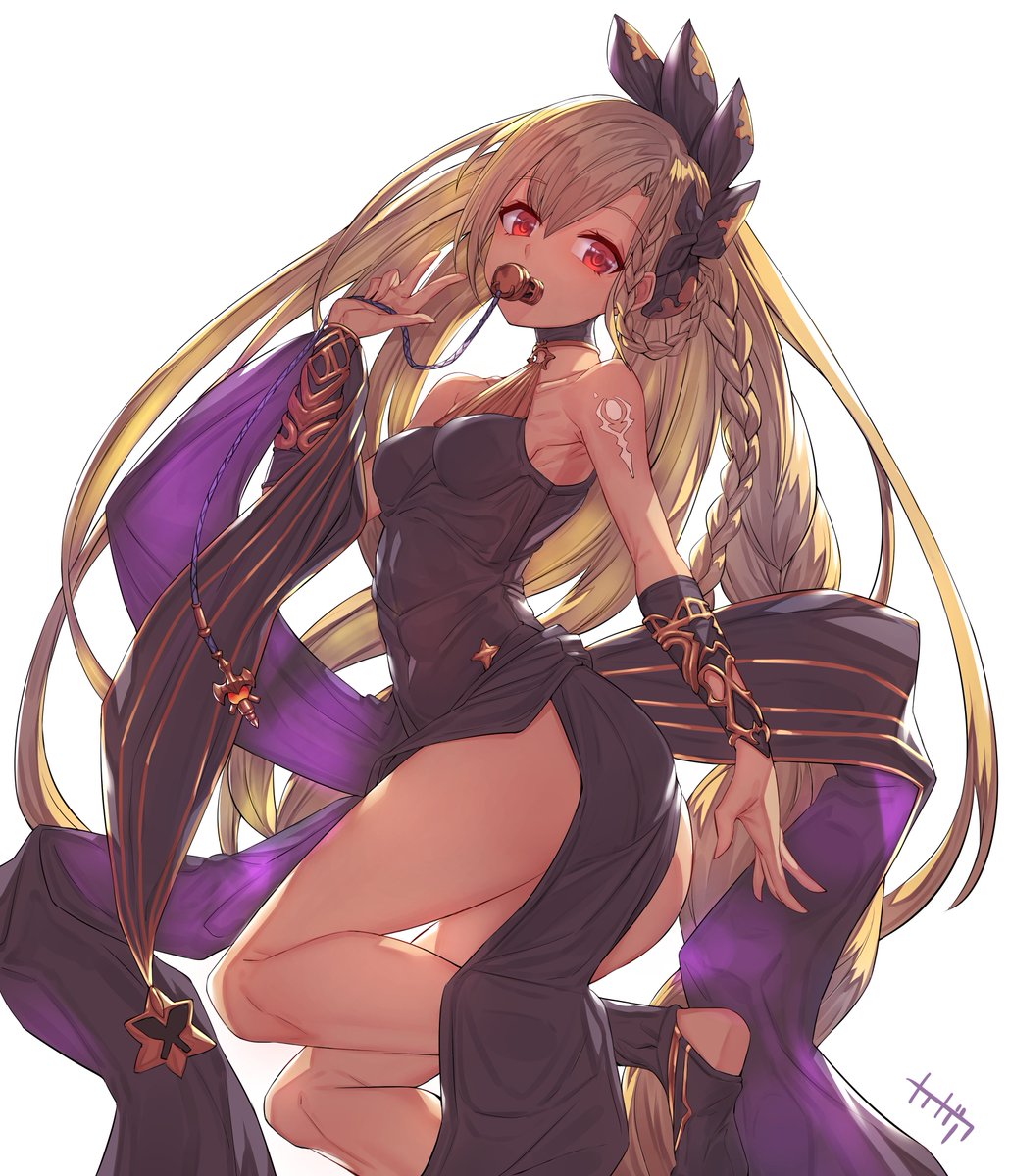 「Skebで描いた!シャレム好きなんだよね～
#シャレム #グラブル 」|かがぁ🌹のイラスト
