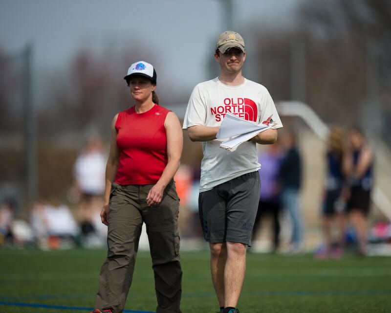 Ultiworld's tweet photo. Witmer's Wisdom: Building New Things -> https://t.co/c1qcHW4g0F (Photo: @UltiPhotos) (w/ @mwitmer33) https://t.co/aEyGcBMSSZ