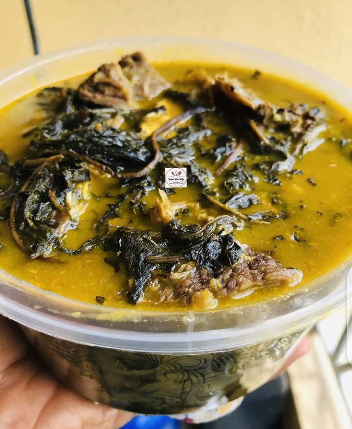soyecaterings's tweet photo. Buy any bowl for 

N4000

Efo riro
Bitter leaf soup
Ofada sauce 
Egusi soup

Delivery round Lagos 

07066231778 https://t.co/kLVlFBNqlq