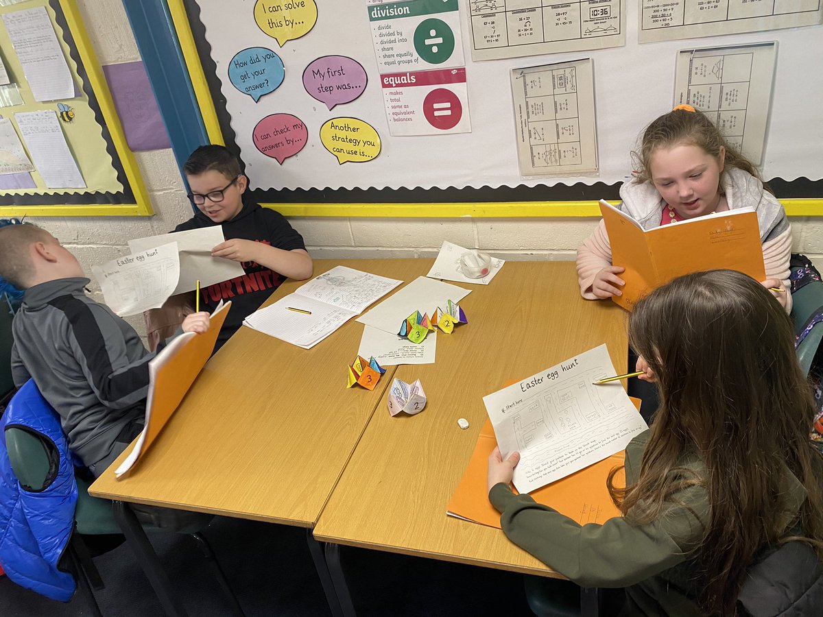 MissDoyleCPS's tweet photo. Then, we did an Easter egg hunt. We wrote instructions for our partner to find them on a map that Miss Doyle tried really hard to draw 🤣 we focused on imperative verbs and time words. @P5Csp https://t.co/ny6JqDFT3m
