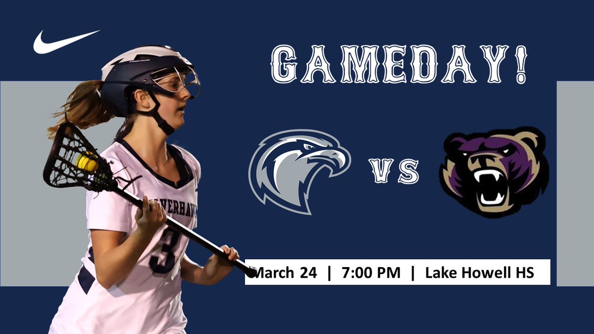 #𝙂𝘼𝙈𝙀𝘿𝘼𝙔 

🆚 Winter Springs
📅 March 24
⌚️ 7:00
📍 Lake Howell
🏟 Richard L Evans Field 
🎟 gofan.co