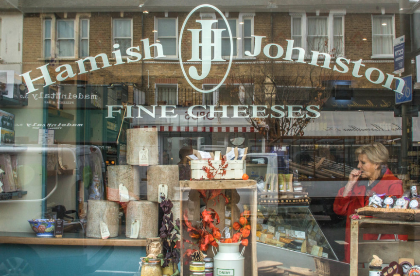 Hamish Johnston: purveyors of cheese and fine foods 

Exactly 27 Years on the Northcote Road today!

Thanking all of our loyal customers ...

#happybirthdaytome

🎂 🧀