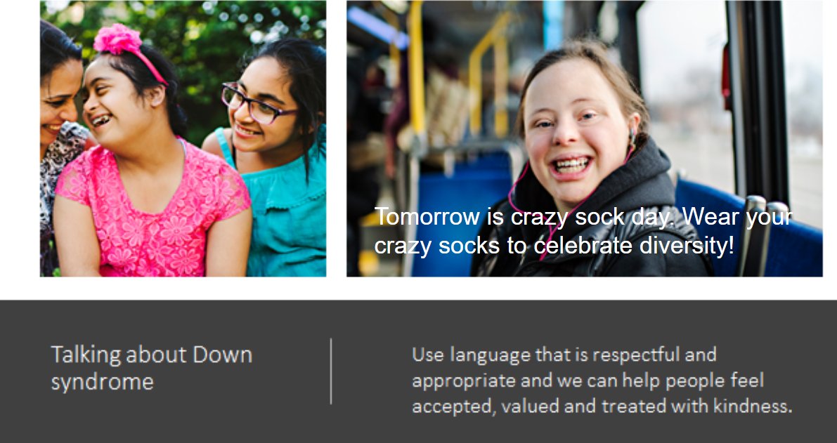 Crazy Sock Day is tomorrow, Thursday, March 25!