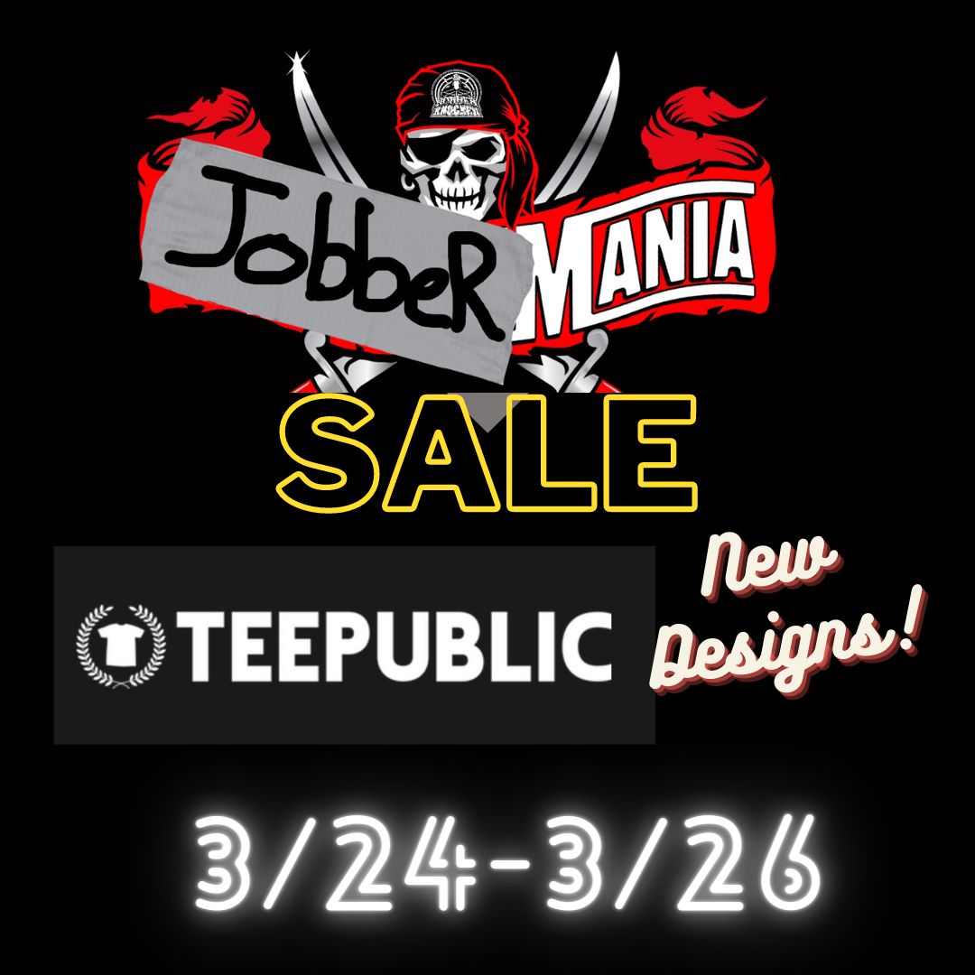 JobberkNocker's tweet photo. Sale! Sale!@ Sale! Get your @Jobberknocker gear up to 35% off the next two days at https://t.co/geBDQIudWQ . Get ready for #JobberMania with some of our new designs. https://t.co/jxQJRT5QY2