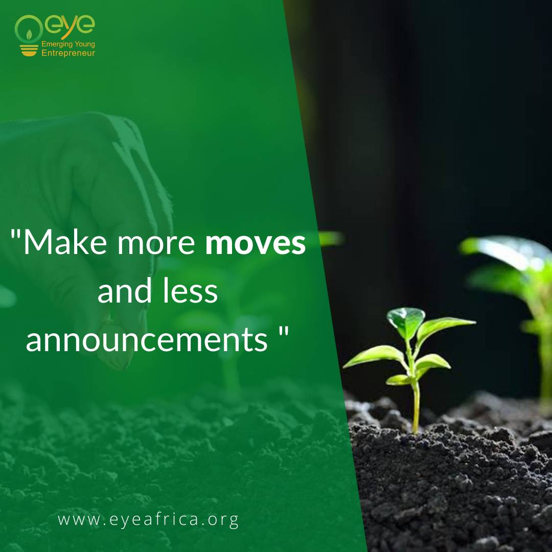 eyeafrica_org's tweet photo. Let your Actions speak
.
.
.
#EYEAfrica
#motivation101 #dedicationiskey #successstory #focustime #entrepreneurship101 #businessmindset #alwaysworking #ambitions #complain #mind #mindset #success #business#focus #goal #achieve #entrepreneurship#unstoppable #allaroundbusiness https://t.co/fkKrIc9cZp
