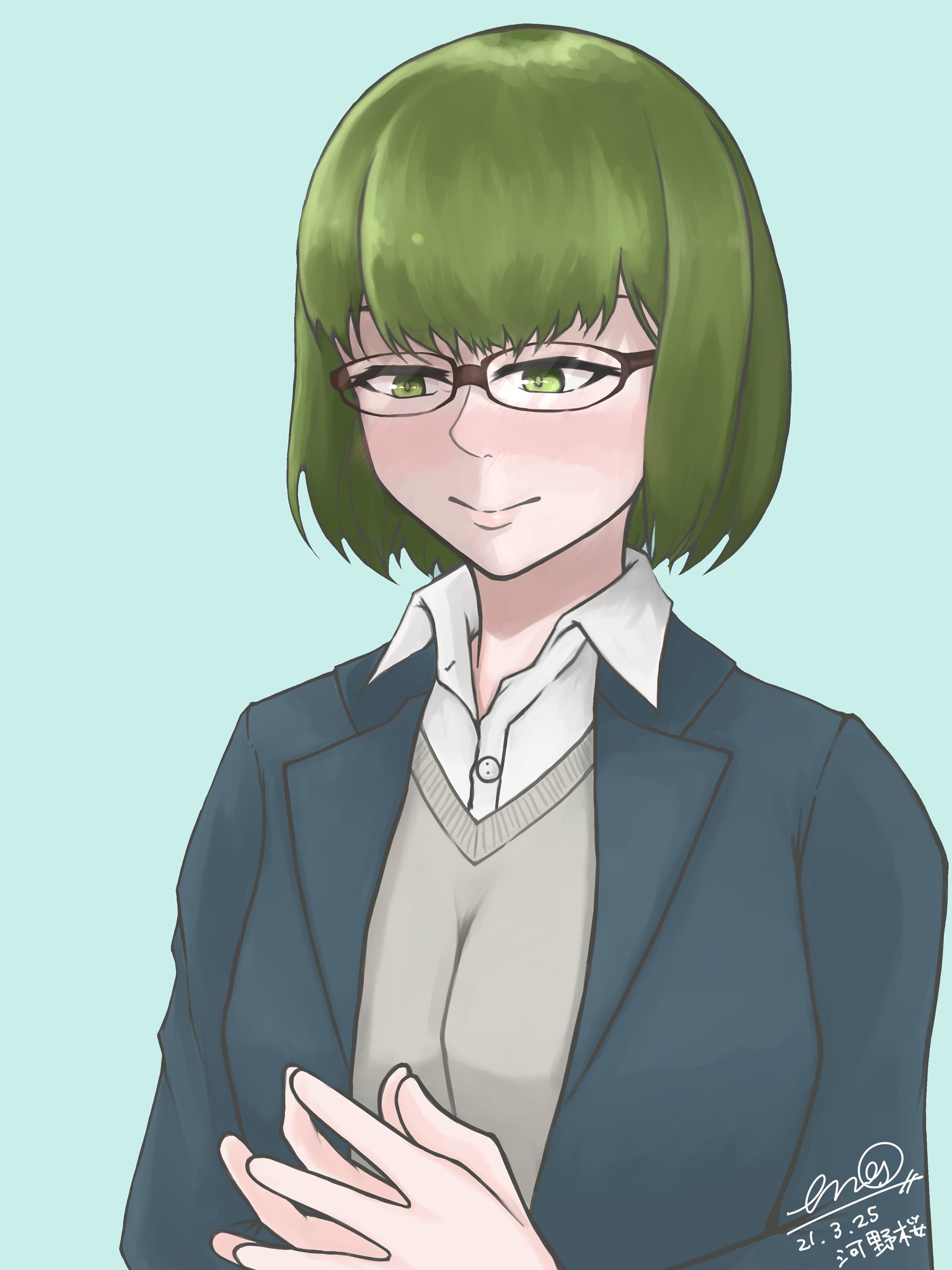 Ten ホリミヤ 河野桜 どうしても眼鏡っ子描きたかった ホリミヤ 河野桜 絵描きさんと繋がりたい T Co I3xpos1euu Twitter