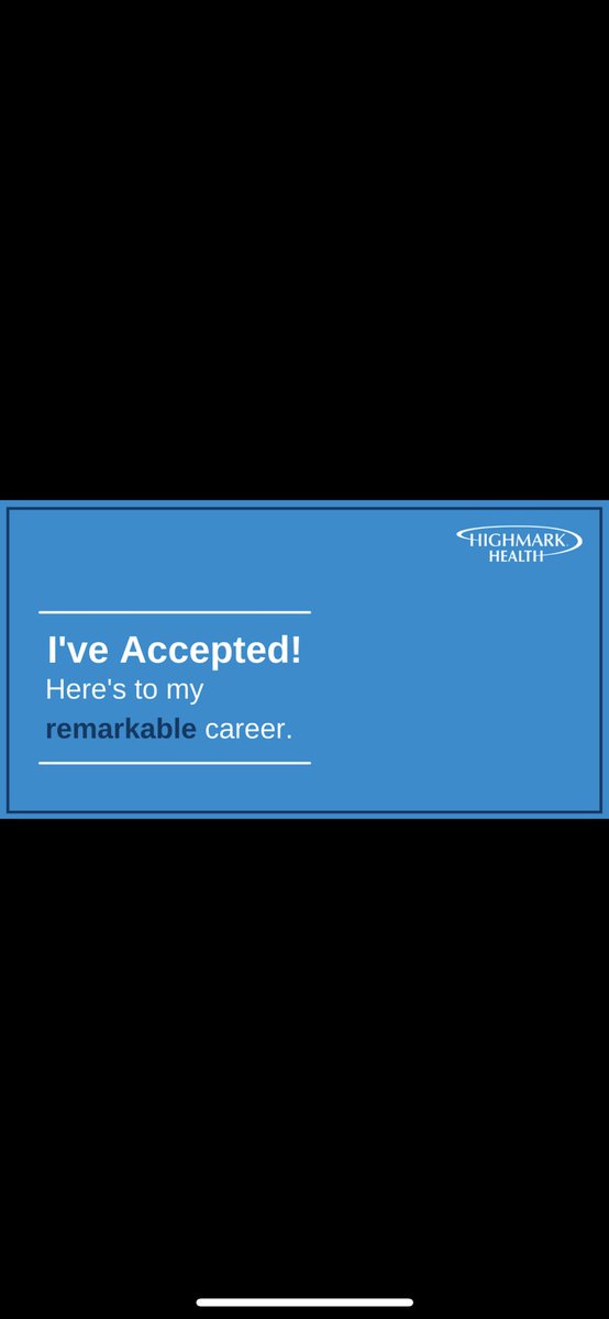 zschu4's tweet photo. I am extremely blessed and excited to announce that I have accepted an offer to join the Highmark Health family as a Leadership Acceleration Program Intern for the Summer of 2021! I am ecstatic to join this prestigious healthcare organization. @Highmark https://t.co/PeMpf5L9nW