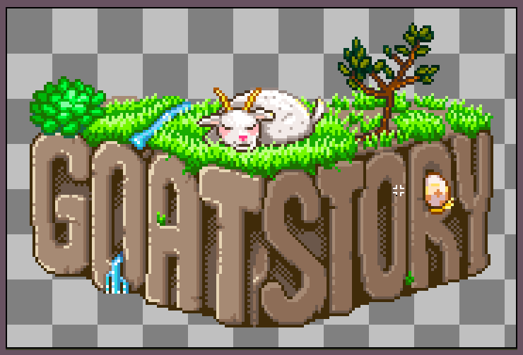 hunterahackett's tweet image. Feedback please! Thoughts?

Logo Design by: 
@AnisiBaigude

 wip: #GoatStory

#Pixelart First pass at the #logo for GoatStory! 

#madewithunity #indiedev #gamedev #WIP #aseprite #indiegames #ドット絵 #픽셀아트  #indiegame #IndieGameDev #feedback #NFTartist #Blockchain