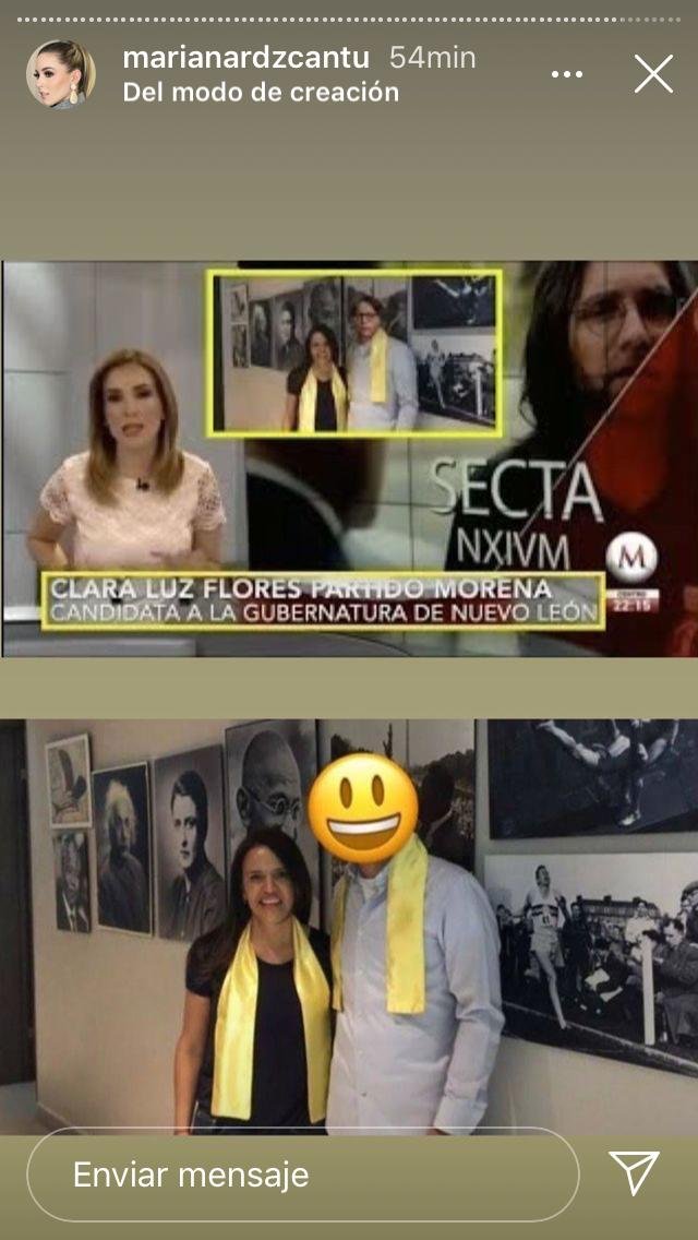 panchparra's tweet photo. Mariana Rodríguez Cantú es lo más interesante que hay en la política digital, la influencer que hace campaña con @samuel_garcias con todo y tenis fosfos.

En Instagram le puso una trolleada a Clara Luz por lo de NXIVM mientras promociona bloqueador solar, WHAT A TIME TO BE ALIVE. https://t.co/M83eUWT22X
