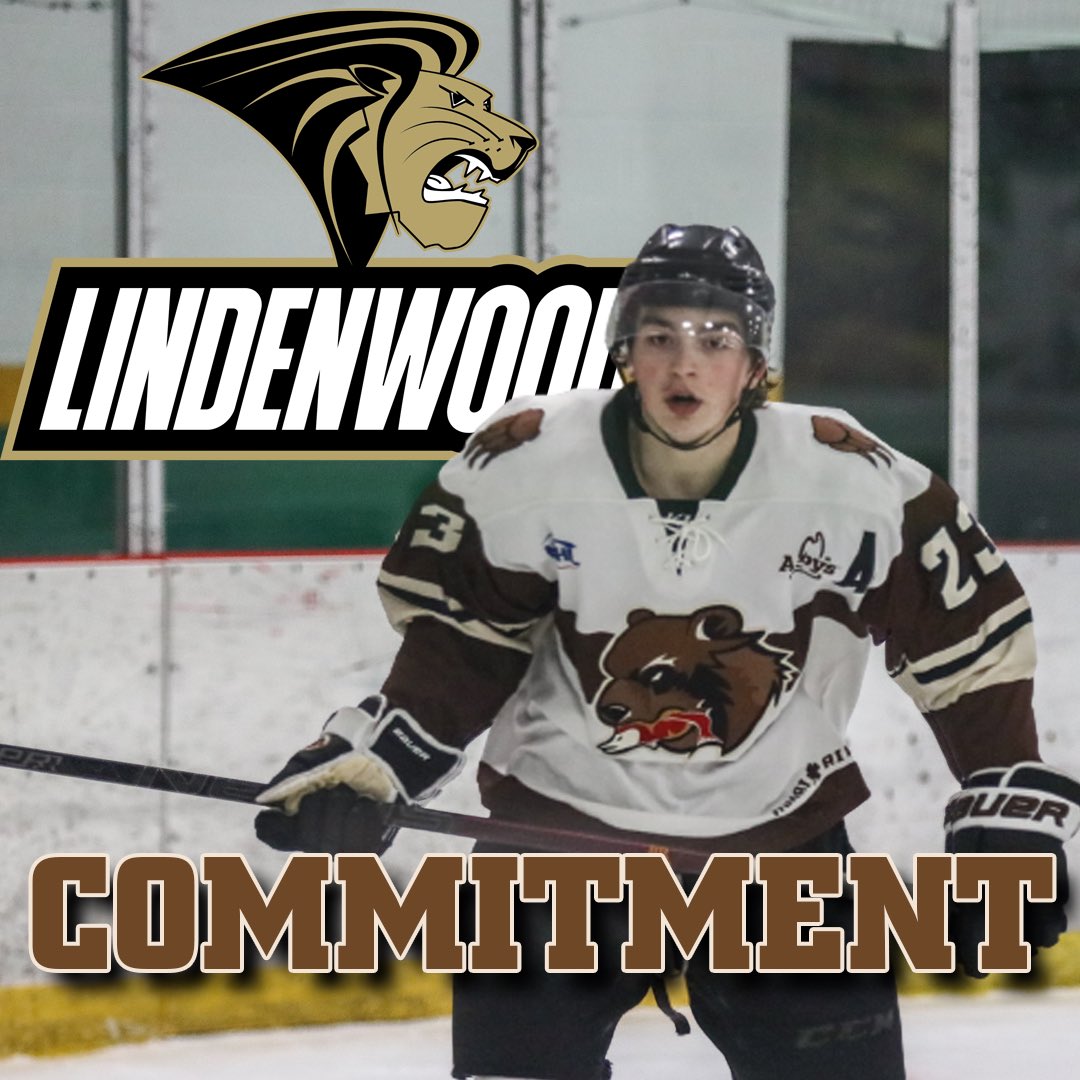 BrownBearsNAHL's tweet photo. ⚠️ Commitment Alert ⚠️

We are proud to announce that Max Helgeson commits to play NCAA D1 hockey at Lindenwood! 

#BrownBearNation https://t.co/IewJPw4bho