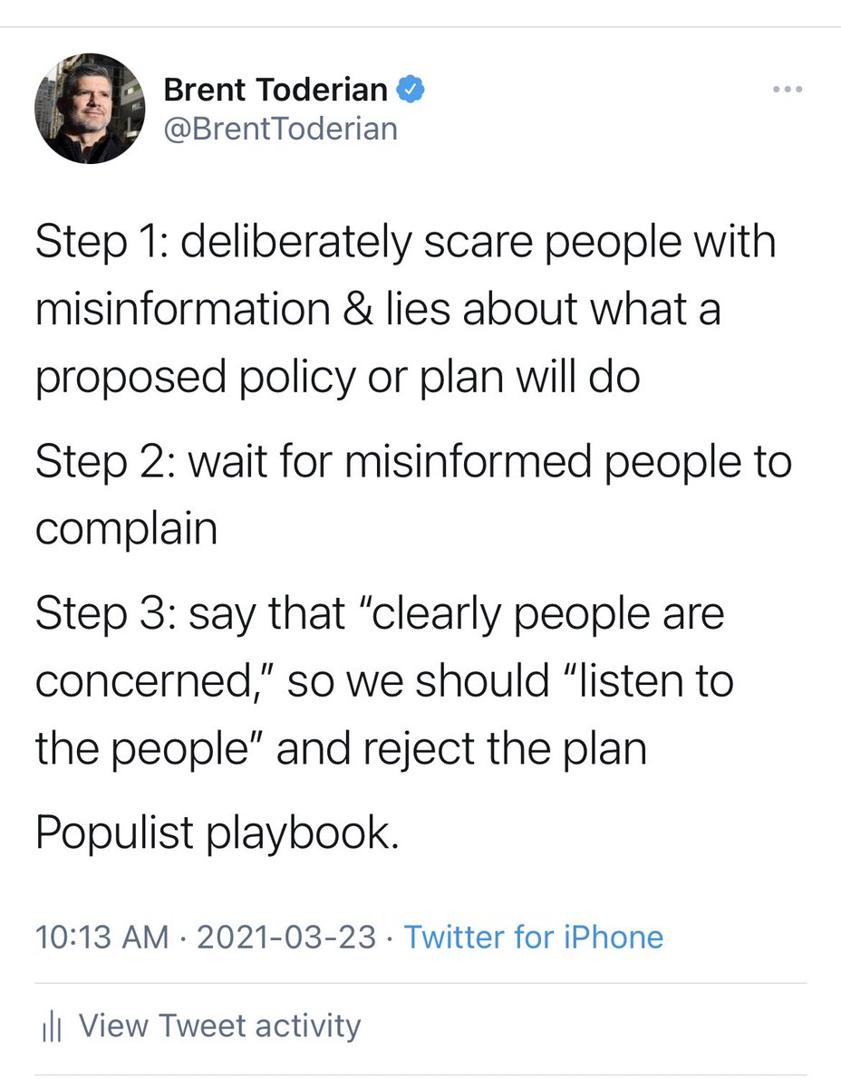 BrentToderian's tweet image. The “Playbook.”

Seem familiar to you?

(I’m a little worried I might be giving bad people ideas who haven’t thought of this yet... but I think it’s more important that EVERYONE UNDERSTAND THIS IS HAPPENING A LOT, &amp;amp; not be fooled by it. So please spread the word.)