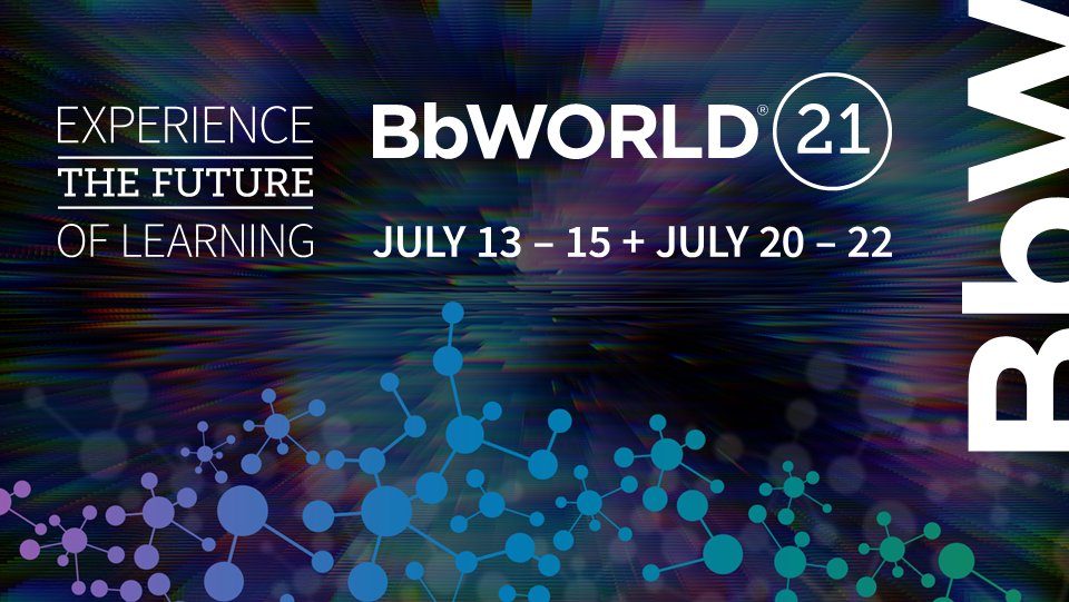 Blackboard's tweet photo. Calling all #EdTech stars: #BbWorld21 “Call for Proposals” is now open! Make sure to submit yours before April 16. More info: https://t.co/556VIxAcnZ https://t.co/rA0Q7aHmZF