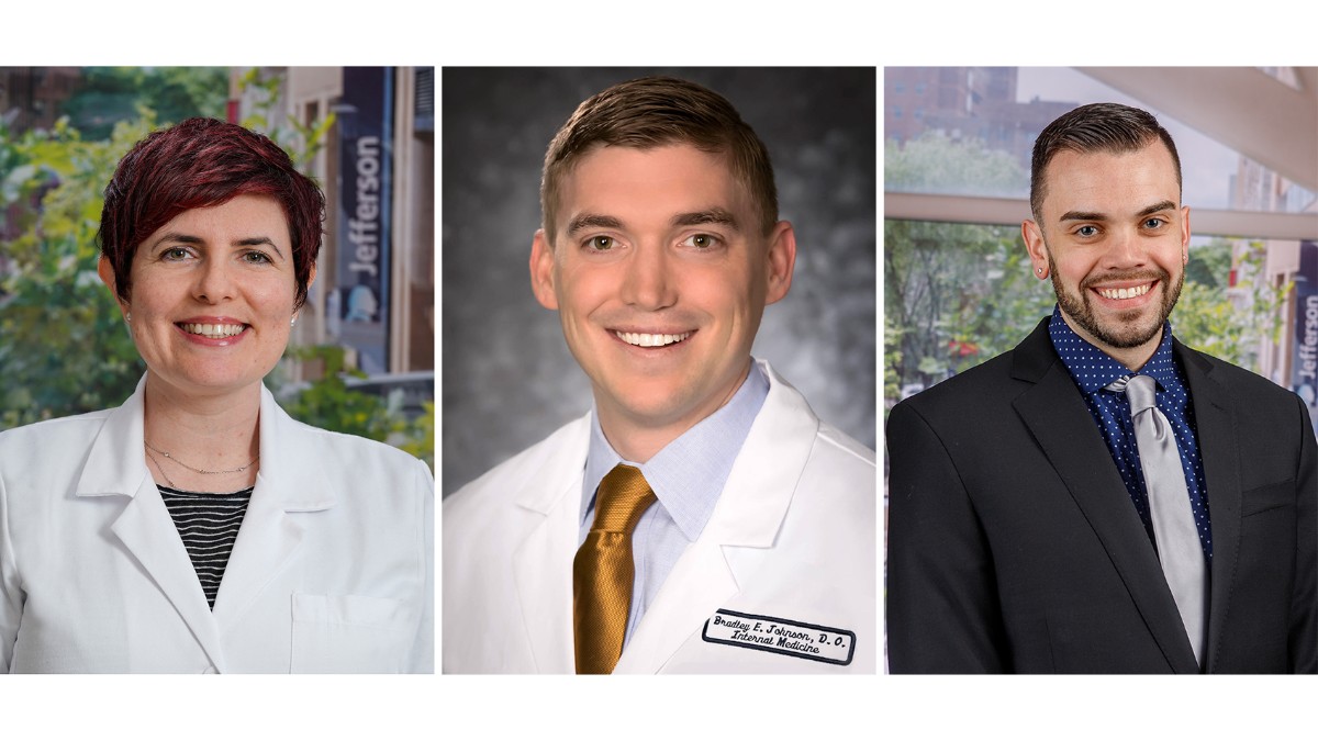JeffHealthNJ's tweet photo. Supporting transgender health starts with validating the transgender identity. Learn how with Christopher Huff, LCSW, Dr. Bradley Johnson, and Marina Khazan, ACNP, of Haddonfield Primary & Specialty Care, an LGBTQ+ Affirming Practice: https://t.co/Z91swWNyA7 #LGBTHealthWeek https://t.co/PMmtKN7Wsg