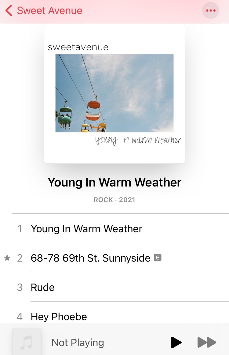 After some errors, our new record is available on Apple Music