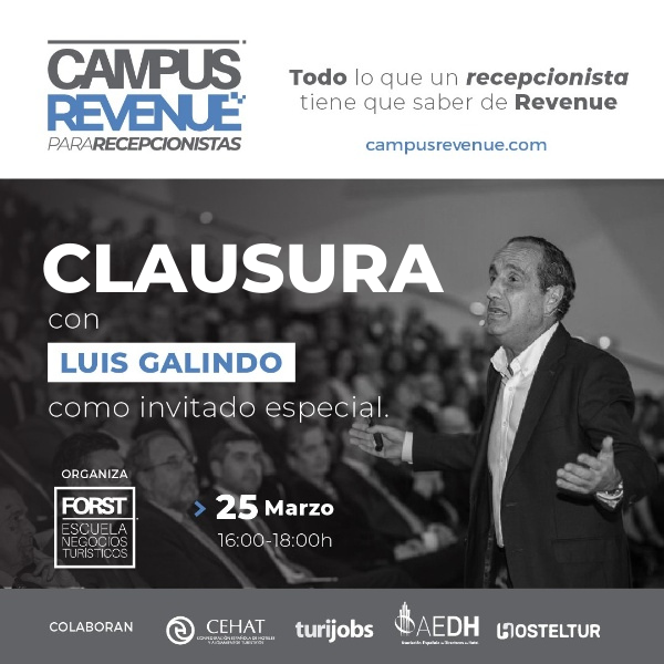 📢📢 MAÑANA a las 16:00h es la CLAUSURA de #campusrevenue, con <a href="/luisgalindo_lg/">Luis Galindo</a>
🔴 𝗦𝗢𝗟𝗢 𝗣𝗢𝗗𝗥𝗔́𝗦 𝗩𝗘𝗥𝗟𝗔 𝗘𝗡 𝗗𝗜𝗥𝗘𝗖𝗧𝗢
Escucha lo que quiere decirte <a href="/luisgalindo_lg/">Luis Galindo</a>  ➡️ Campusrevenue.com