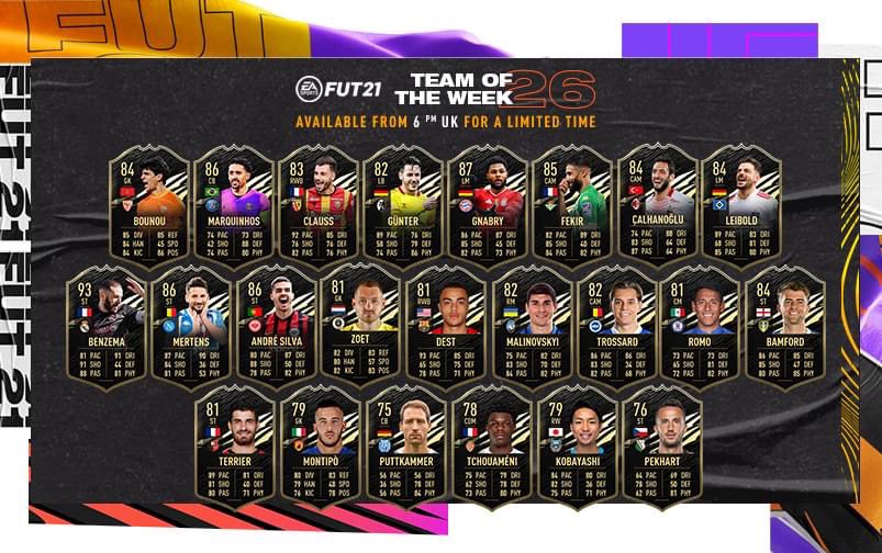 bosco99880's tweet photo. @RunTheFUTMarket https://t.co/mMJigtg8v3
Leaked TOTW https://t.co/JSQ6KZJTb3