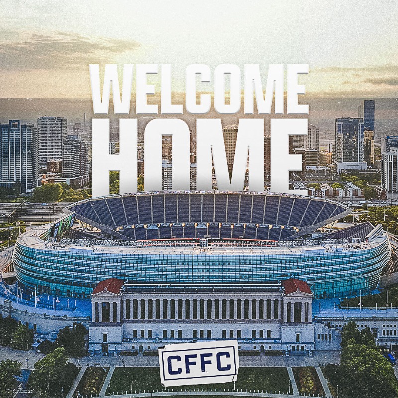 ChicagoFire's tweet photo. See you at Soldier Field, Chicago.