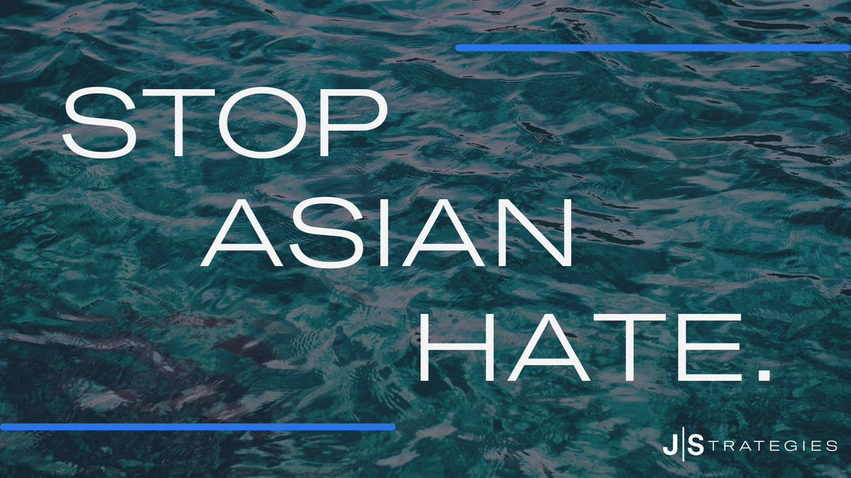 jstrategiesinc's tweet photo. J Strategies is deeply saddened by the rise in violence targeted to Asian communities, and we collectively condemn violence, racism, and xenophobia in all forms. Please look at @stopaapihate's list of resources so we can all do our part to #stopasianhate https://t.co/7p8uSSENMC https://t.co/lYblfkU3QK