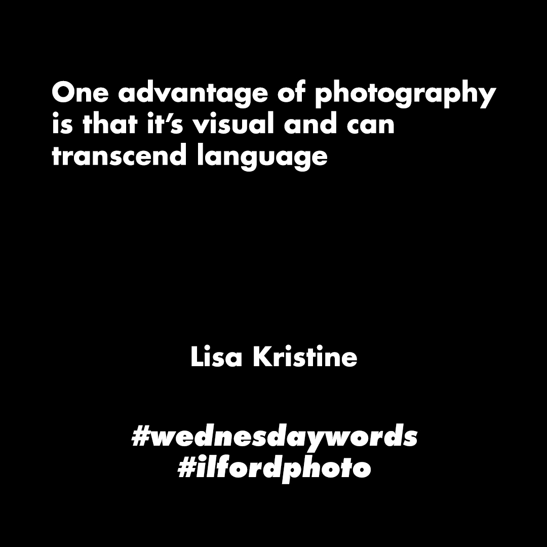 ILFORDPhoto's tweet photo. This is so true. An image can say so much without the needs for words. Do you agree?

#wednesdaywords #ilfordphoto https://t.co/ukk6xj4T0g