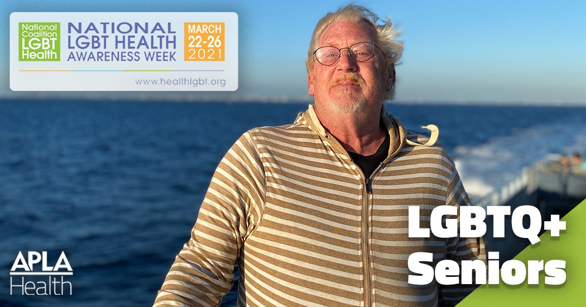 APLAHealth's tweet photo. #LGBTSeniors face barriers to health due to isolation and lack of social services. We created HIVE for older adults living with HIV who may have thought they were being left behind; but, we are here for you. #LGBTHealth #HealthLGBT 🏳️‍🌈

Learn more here: https://t.co/8WLQuH7Egp https://t.co/uigIsAzEvw