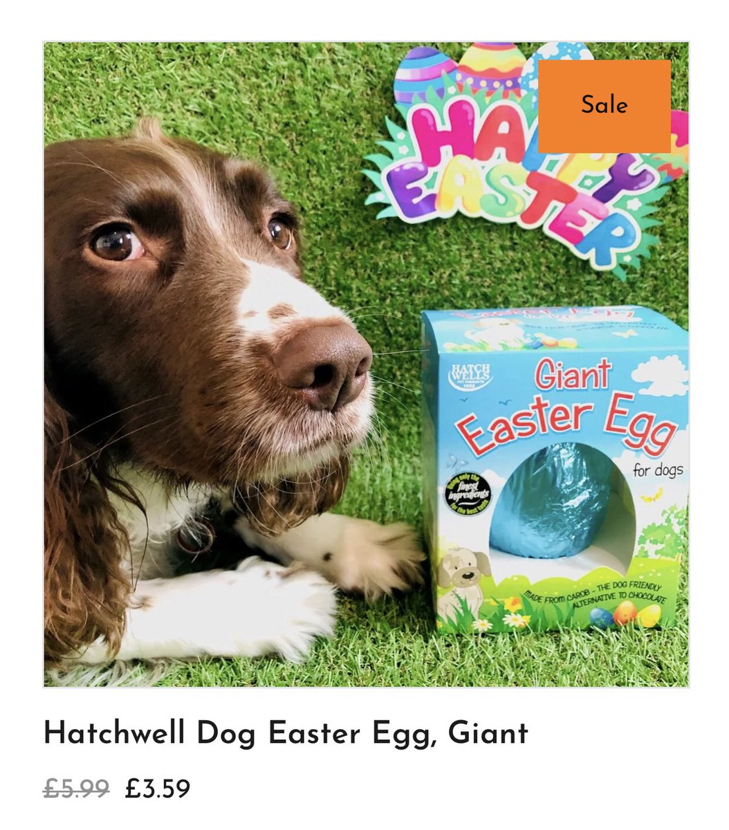 PawsHorizon's tweet photo. Hey it’s Fudj here 🐶 take a look at the tasty Easter eggs, limited stock left🐶😺
#Merseyside #Liverpool, #Knowsley, #Wirral #UK  #wirraldogs #rawfed #wirralcats  #rawfeedingrebels #cats #dog #liverpooldogs #chester #scousedogs #onlinepetshop #petaccessories #wirralpets #easter https://t.co/9qoGuPGt5j