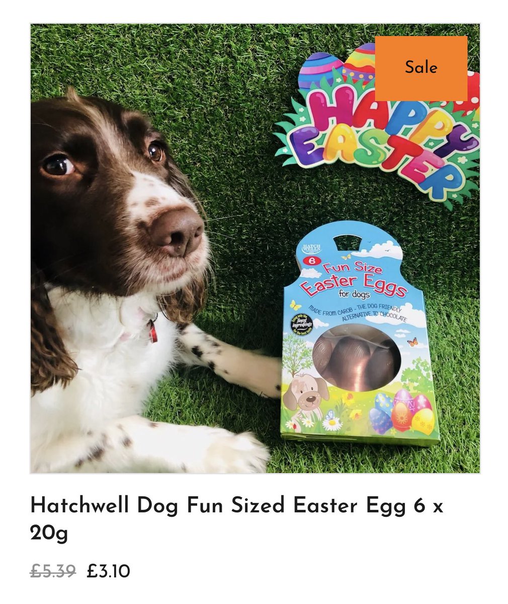 PawsHorizon's tweet photo. Hey it’s Fudj here 🐶 take a look at the tasty Easter eggs, limited stock left🐶😺
#Merseyside #Liverpool, #Knowsley, #Wirral #UK  #wirraldogs #rawfed #wirralcats  #rawfeedingrebels #cats #dog #liverpooldogs #chester #scousedogs #onlinepetshop #petaccessories #wirralpets #easter https://t.co/9qoGuPGt5j