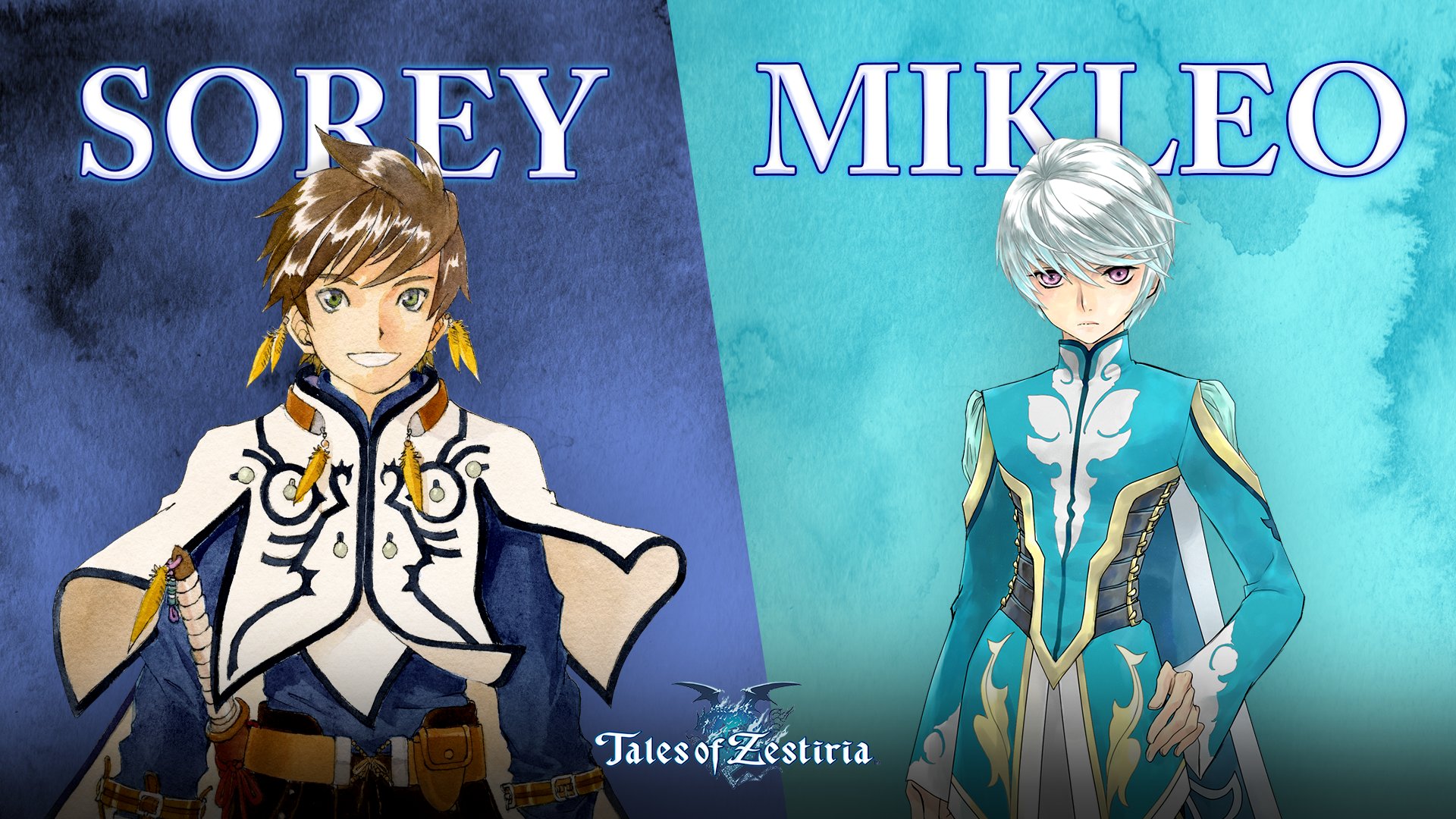 Tales of Series on X: Meet Sorey - a human raised by the Seraphim - and  Mikleo, a Seraph of Water and Sorey's childhood friend. They start a  journey together after a