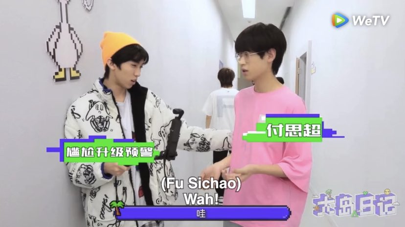 choconaaad's tweet photo. #LinMoVLOG EP3 ttp dg konsep unik yg ganyampe d otak ibu tp ttp aja keren 🤧
karna ttp ada unsur kekeluargaan wkwk lagilagi #ZhangJiayuan #FuSichao🤣🙌🏻
#LinMoVLOG https://t.co/iVxIepdnDr